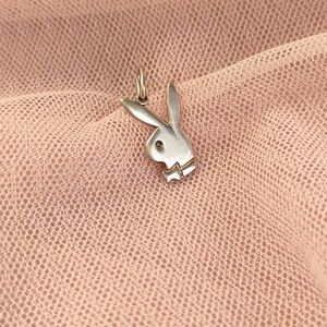 Vintage Playboy silver pendant 835 silver from Netherlands hallmarked pendant